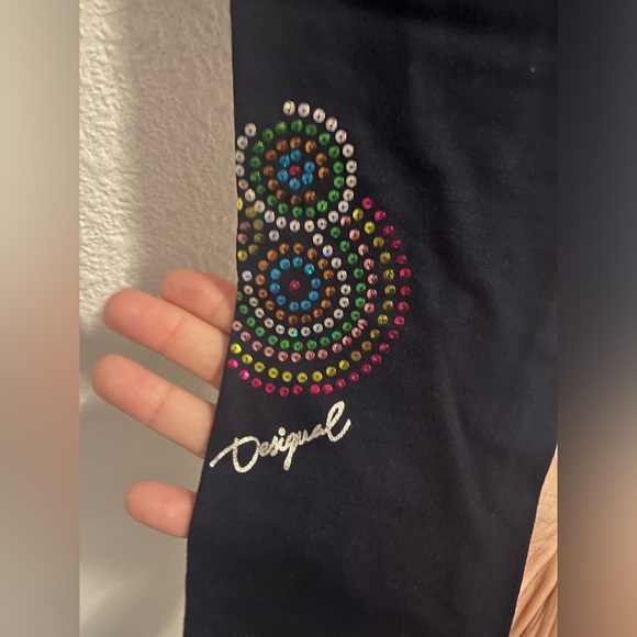 NWT Desigual Girls Leggings - Picture 2 of 4